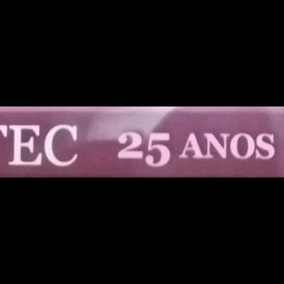 Embalagem roxa com texto branco 'APOTEC 25 ANOS de uma História da Contabilidade'.