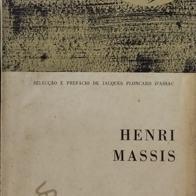 Capa de livro com texto SELECÇÃO E PREFÁCIO DE JACQUES PLONCARD D'ASSAC e HENRI MASSIS e símbolo com cruz