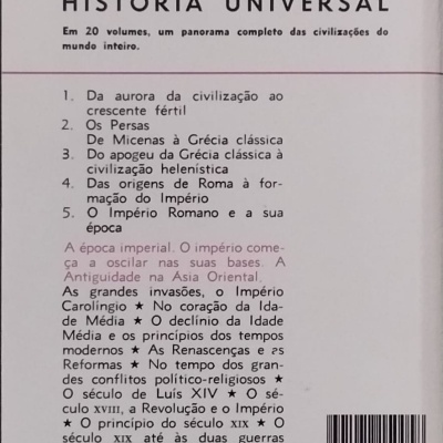 História Universal 5: O Império Romano e a Sua Época - Carl Grimberg