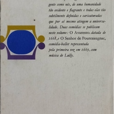 Capa de livro cinza claro com texto em português e símbolo geométrico colorido