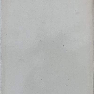 Capa de livro branca sem texto ou imagens