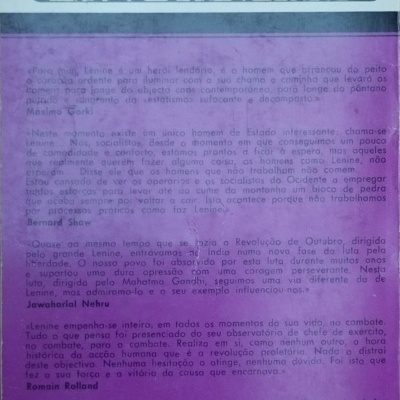 Agonia e Morte de Lenine - Máximo Gorki e Gerald Walter