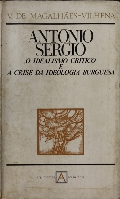 Capa de livro antigo com texto e desenho de árvore