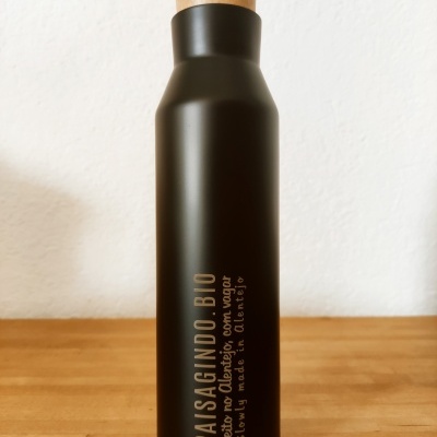 Garrafa térmica "antracite" em inox  (60 cl)
