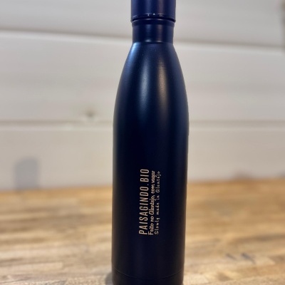 Garrafa térmica "antracite" em inox  (810 ml)