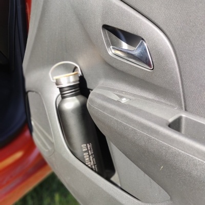 Garrafa em inox com tampa em bambu (75 cl)