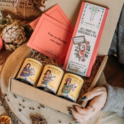 Pack de Natal Nutree 02 | Chá & Temperos by Sabores da Nutree