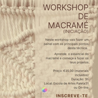 Workshop Iniciação ao Macramé