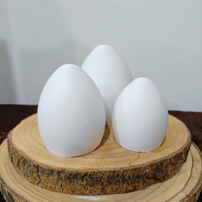 Ovo em gesso perfumado/pó cerâmico
