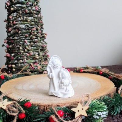 Presépio em Gesso Perfumado/Pó Cerâmico (Refª GPN008)