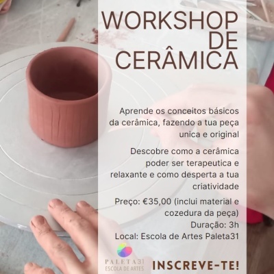 Workshop de Cerâmica