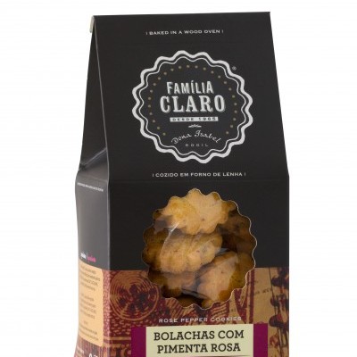 Bolachas com Pimenta Rosa