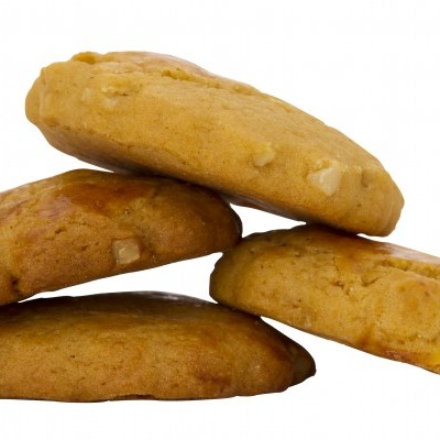 Bolachas com Amêndoa e Caramelo