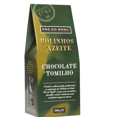 Bolinhos de Azeite, Chocolate e Tomilho
