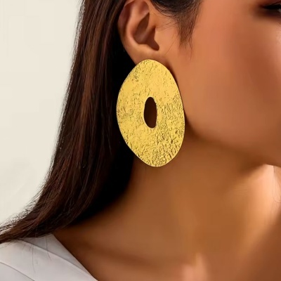 Brincos Donut Assimétrico