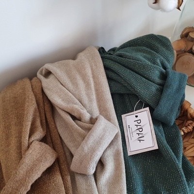 Kimono com Fio Dourado