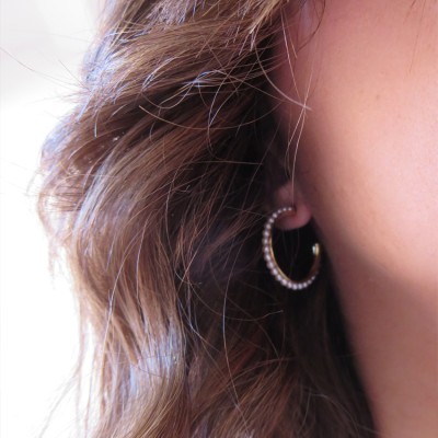 Argolas com Pérolas