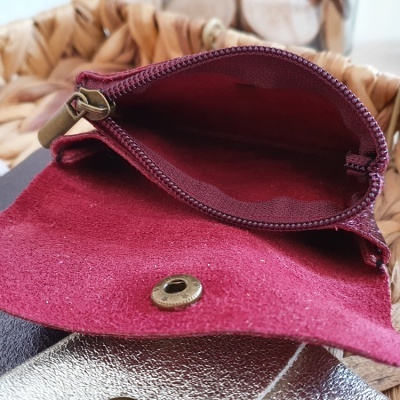 Porta Moedas em Pele Genuína