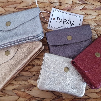 Porta Moedas em Pele Genuína