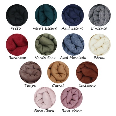 Lenço Caxemira - unisexo