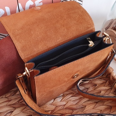 Mala Camurça com Animal Print