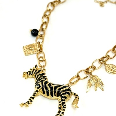 Colar Zebra