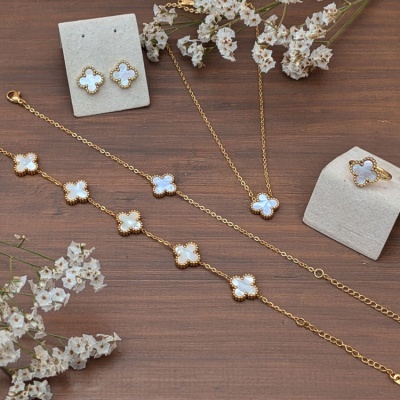 Pulseira 1 Flor / Pulseira 5 Flores