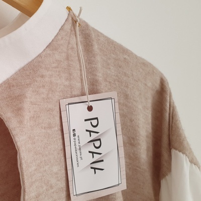 Camisa com manga balão