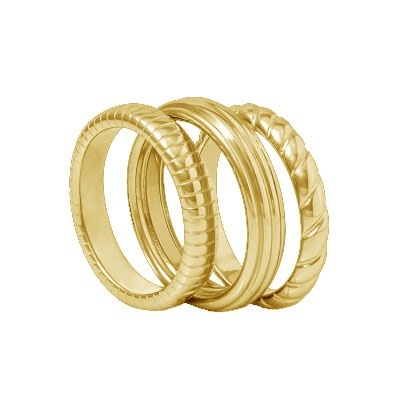 Conjunto de Anéis em Aço