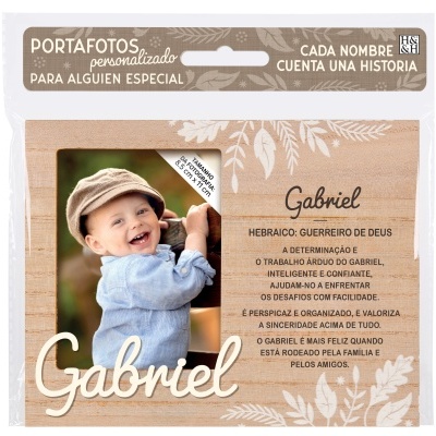 Moldura Personalizada "Gabriel"