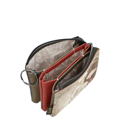 Porta Moedas C/3 Compartimentos Anekke Muse