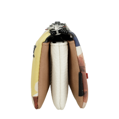 Porta-moedas com 3 compartimentos Anekke Alma