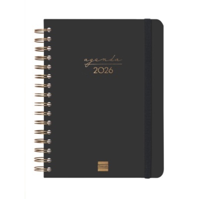 Agenda Finocam 2026 Diária Alma Black