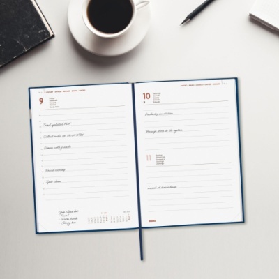 Agenda Finocam 2026 Diária Porto Blue