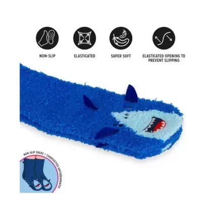 Meias Antiderrapantes Legami "It's a Match!"'– Shark