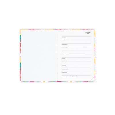 Agenda Legami Small Photo Daily 12 Meses Diários - Daisy