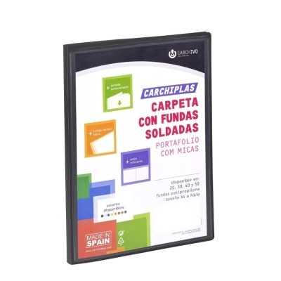 Portfolio com 20 Micas e Capa Personalizável Carchivo