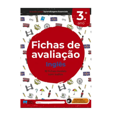 Fichas de avaliação - Inglês - 3.º Ano
