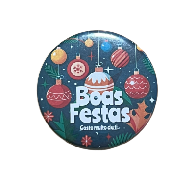 Iman Oval Natal " Boas Festas - Gosto muito de ti! "