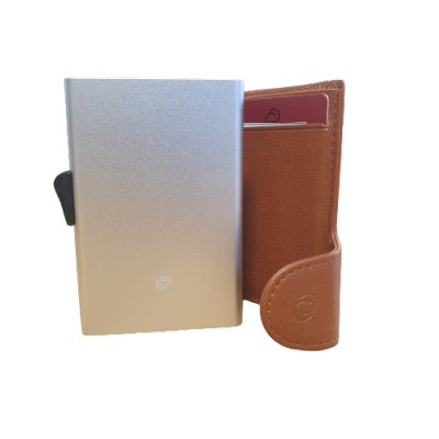 Porta Cartões C-Secure 1732 Camel