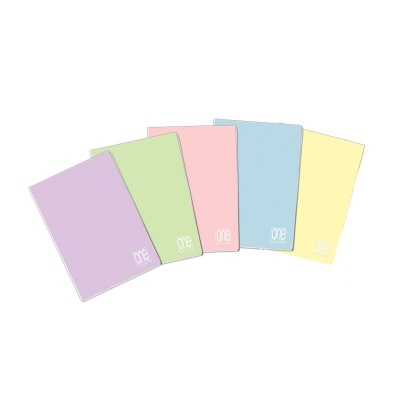 Caderno A4 One Color Pastel - Pautado