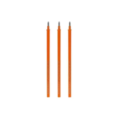 Pack 3 Recargas para caneta de gel apagável Legami - Laranja