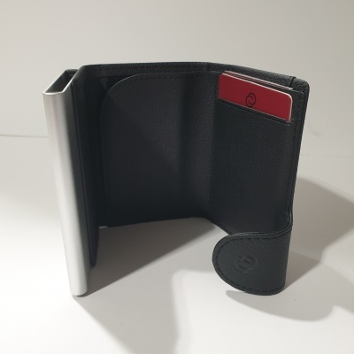 Porta Cartões C-Secure 1707 Preto