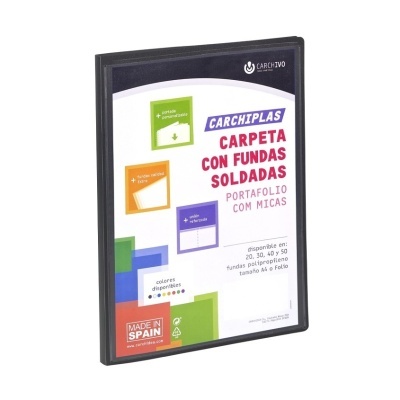 Portfolio com 30 Micas e Capa Personalizável Carchivo