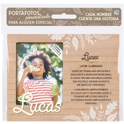 Moldura Personalizada "Lucas"