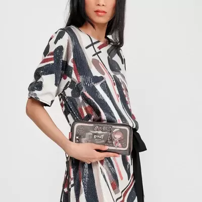 Carteira Grande Anekke Mademoiselle