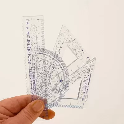 Conjunto De Geometria Génio - Legami