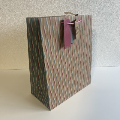 Saco Pattern Waves Kraft