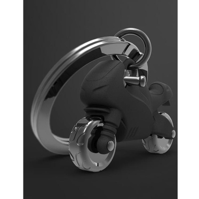 Porta chaves Metalmorphose - MTM946 - Moto Preta
