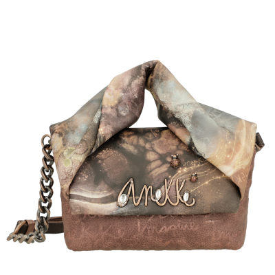 Mala Mão/TiracoloCrossbody com Fecho de Aba Anekke Dreamverse Land